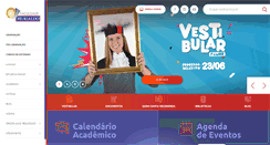 Desktop Screenshot of faculdademurialdo.com.br